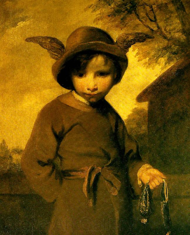 Sir Joshua Reynolds mercury as cut purse Germany oil painting art